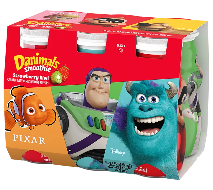 Danimals Strawberry Kiwi Kids Smoothie 6ct