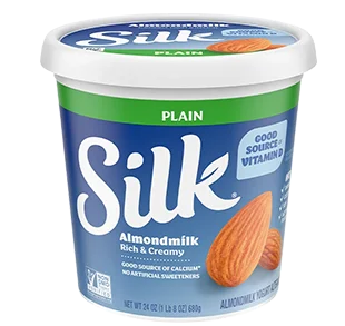 Silk Almondmilk Yogurt, Plain, 24oz